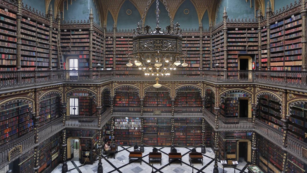 4 Maiores Bibliotecas do Centro do Rio de Janeiro Real Gabinete Português de Leitura