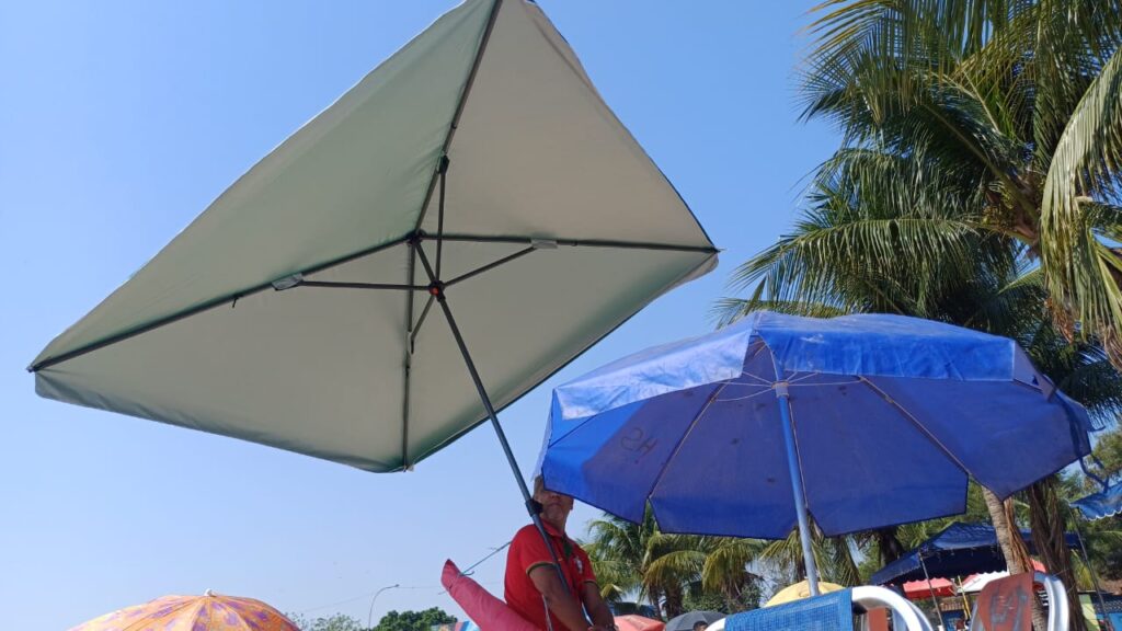 Quanto custa alugar um guarda-sol e uma cadeira no piscinão de ramos?