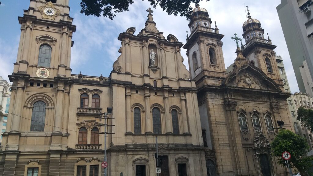 Igreja Nossa Senhora do Carmo da Antiga Sé no Centro Histórico do Rio de Janeiro