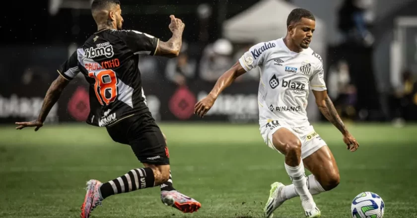 Placar do jogo do Vasco hoje: Vasco da Gama x Santos