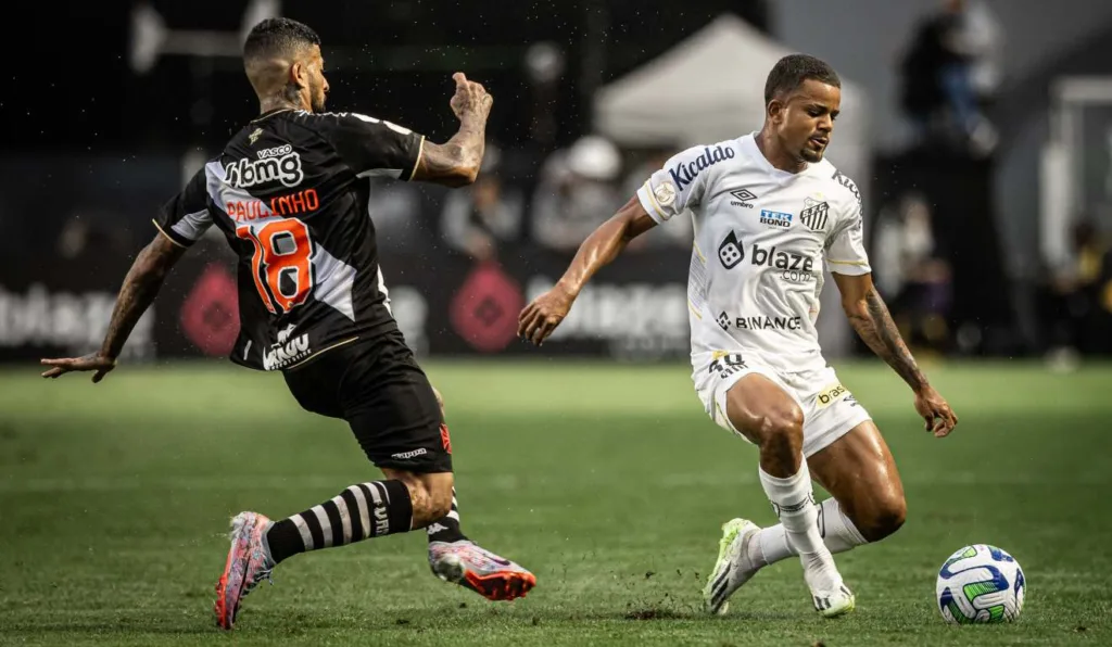 Placar do jogo do Vasco hoje: Vasco da Gama x Santos