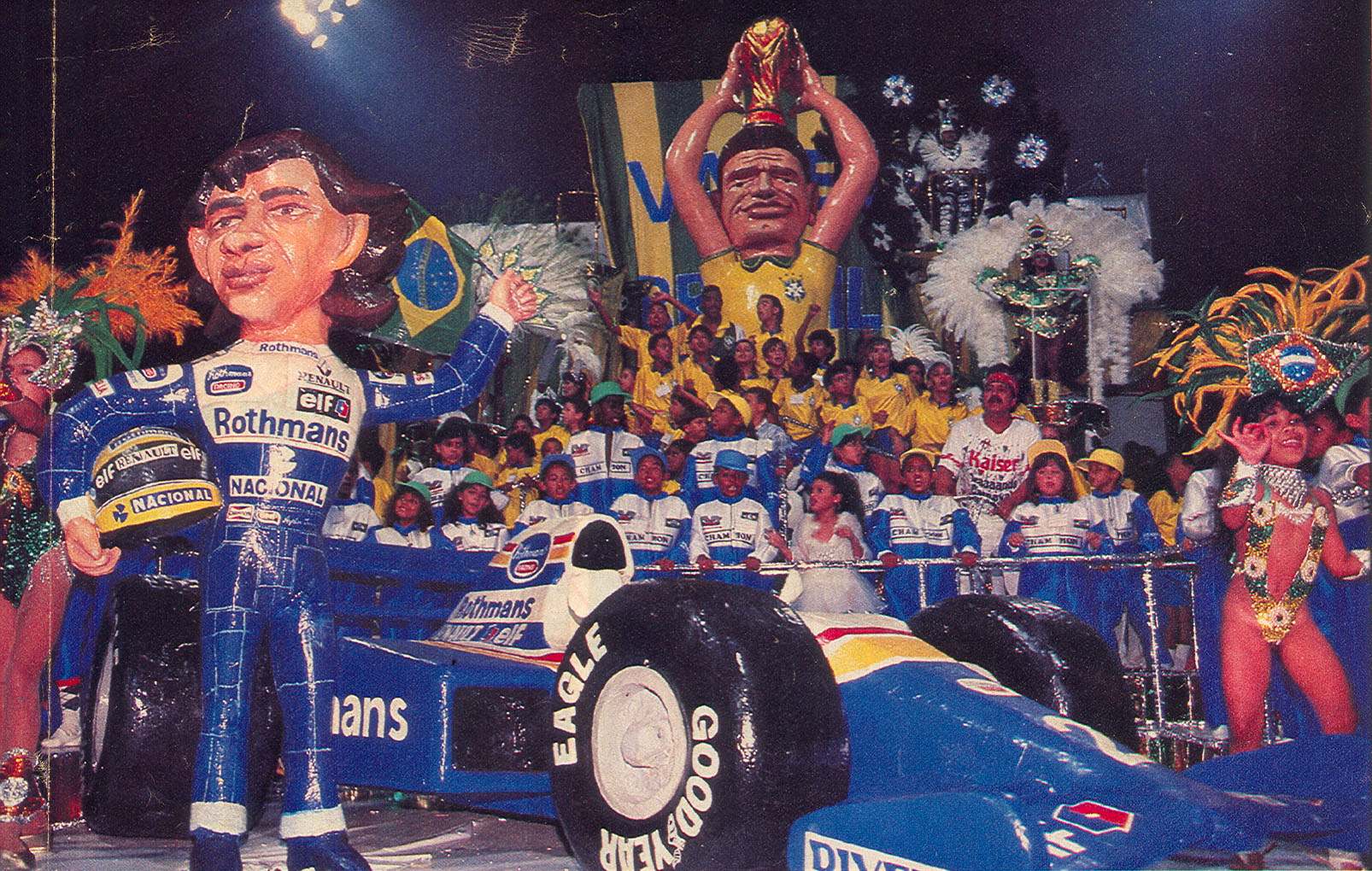 Quais atletas já participaram do Carnaval Brasileiro?