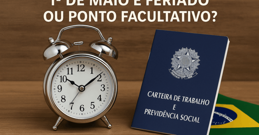 1° de maio é feriado ou ponto facultativo? Saiba mais sobre o Dia do Trabalhador