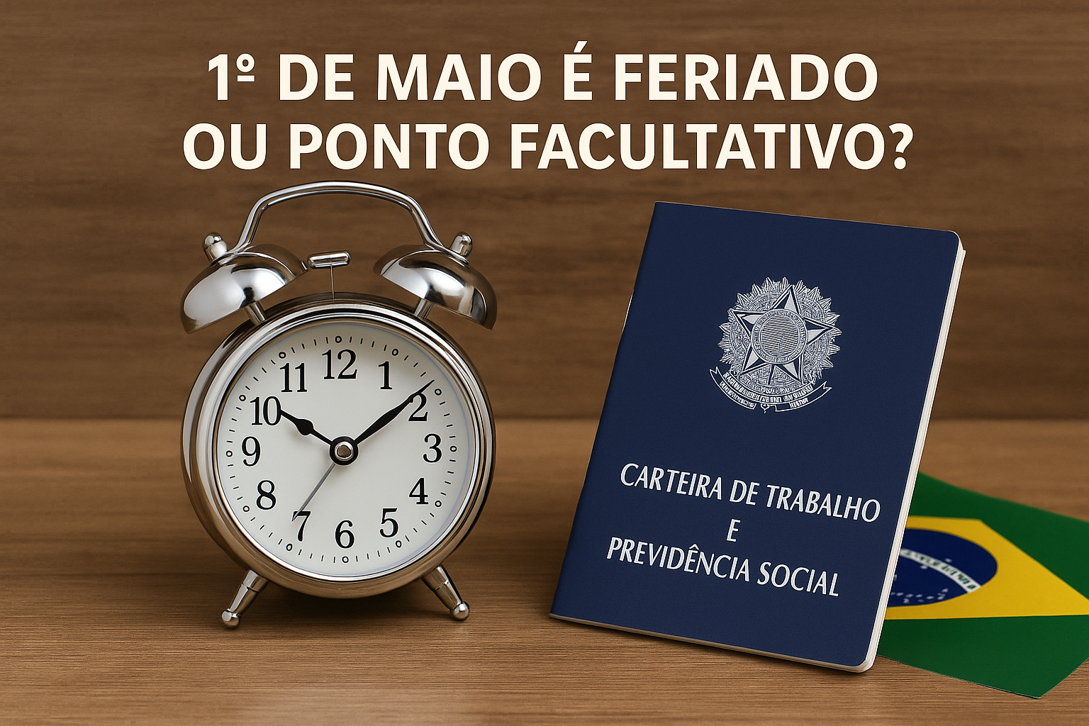 1° de maio é feriado ou ponto facultativo Saiba mais sobre o Dia do Trabalhador