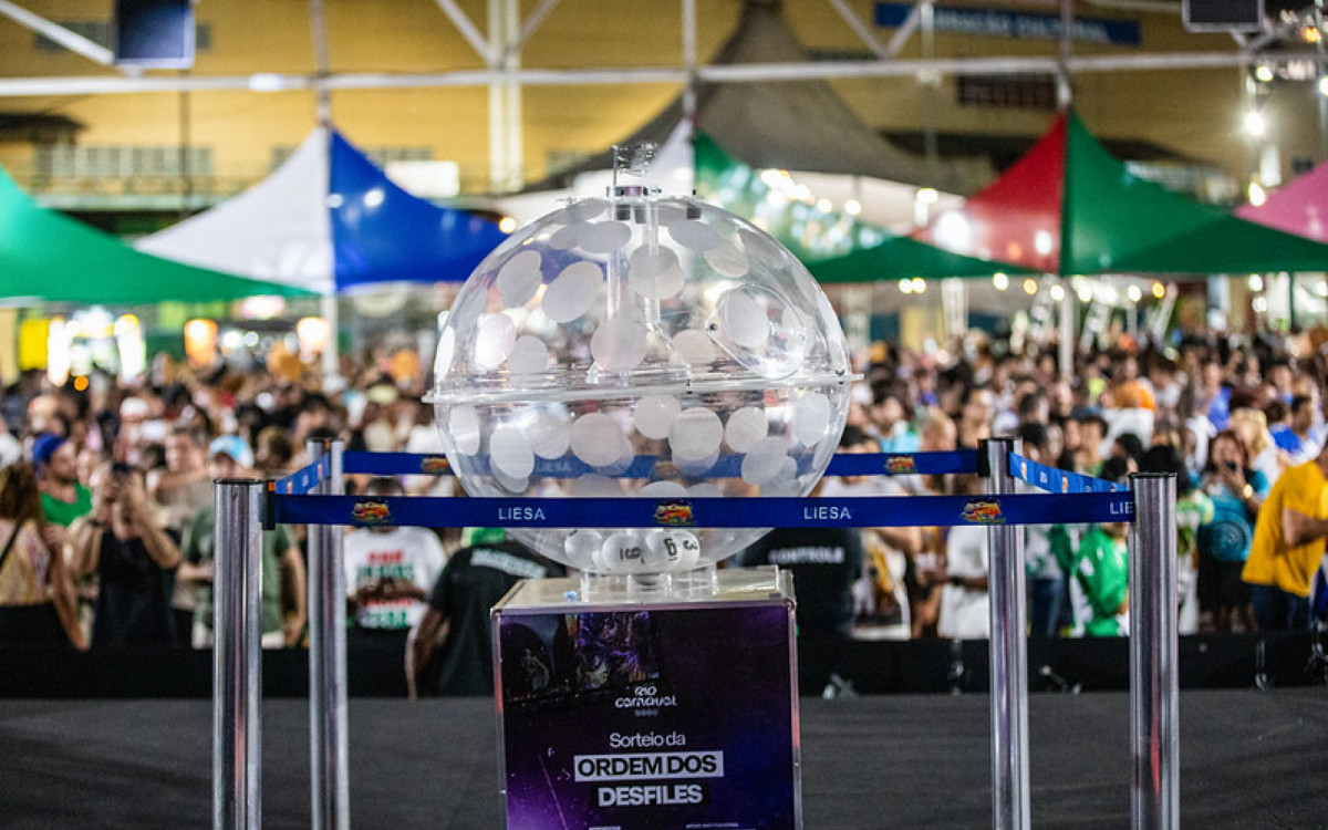 Liesa: Três escolas já têm posições definidas na ordem do desfile do Grupo Especial de 2026