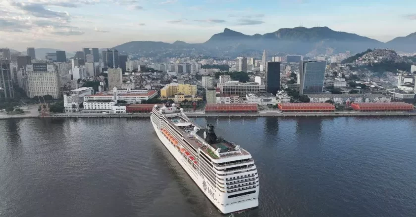 Pier Mauá encerra temporada de cruzeiros com mais de 327 mil turistas