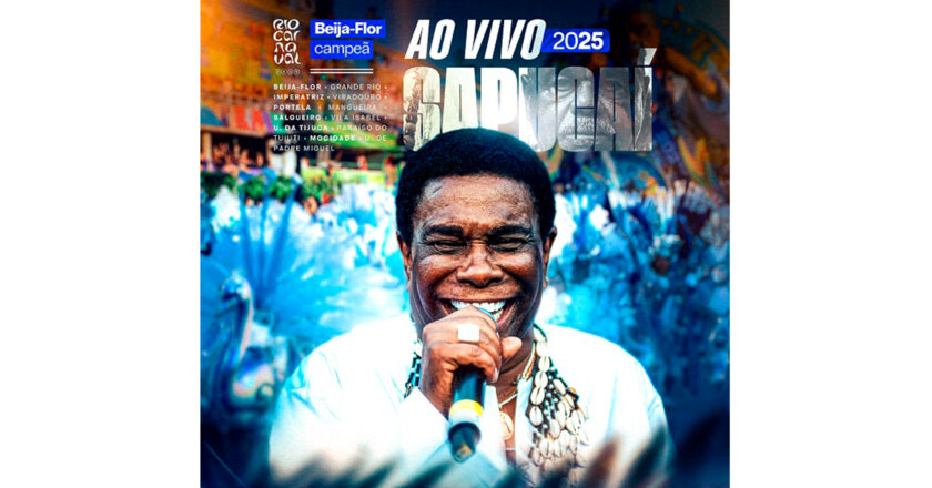 Álbum com os sambas-enredo ao vivo do Rio Carnaval 2025 chega às plataformas digitais