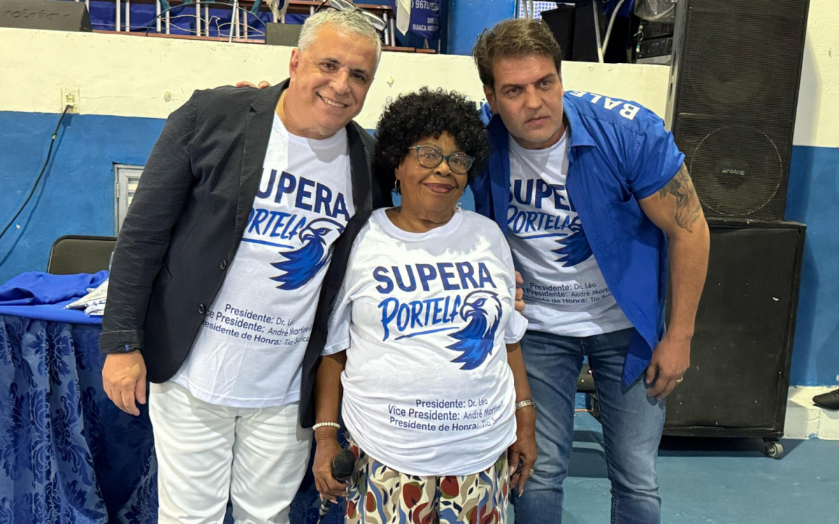 Tia Surica explica apoio a nova chapa 'Supera Portela'