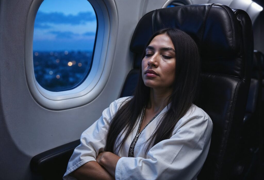 Como dormir em viagens de avião e carro