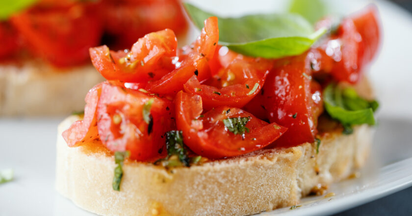 Receita Bruschetta Italiana Tradicional