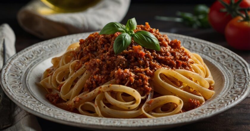 Receita de Macarrão com Carne Moída