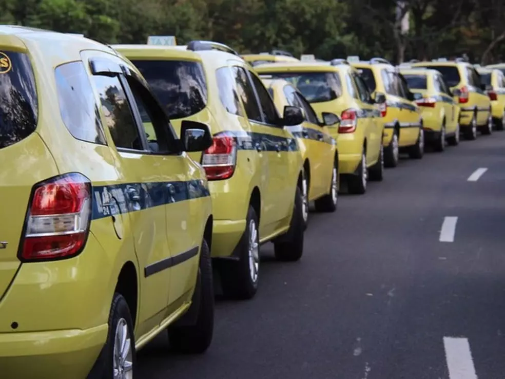 Táxis voltam a ganhar espaço entre executivos e turistas de negócios no Rio de Janeiro