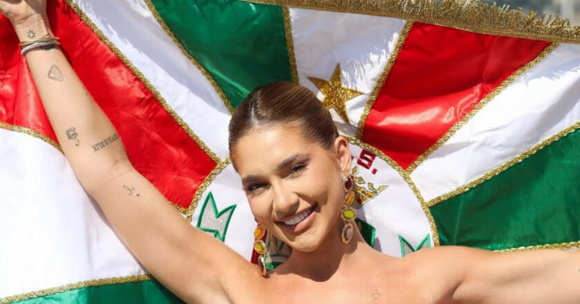 Virginia é a nova rainha de bateria da Grande Rio