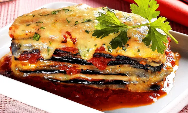 Receita de Lasanha de Berinjela Simples