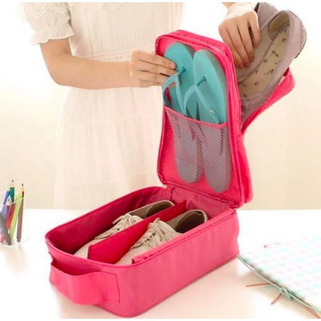 4. Necessaires organizadoras com divisórias