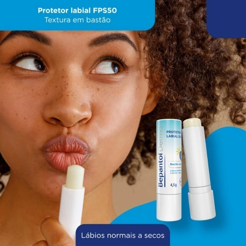 protetores labiais bepantol