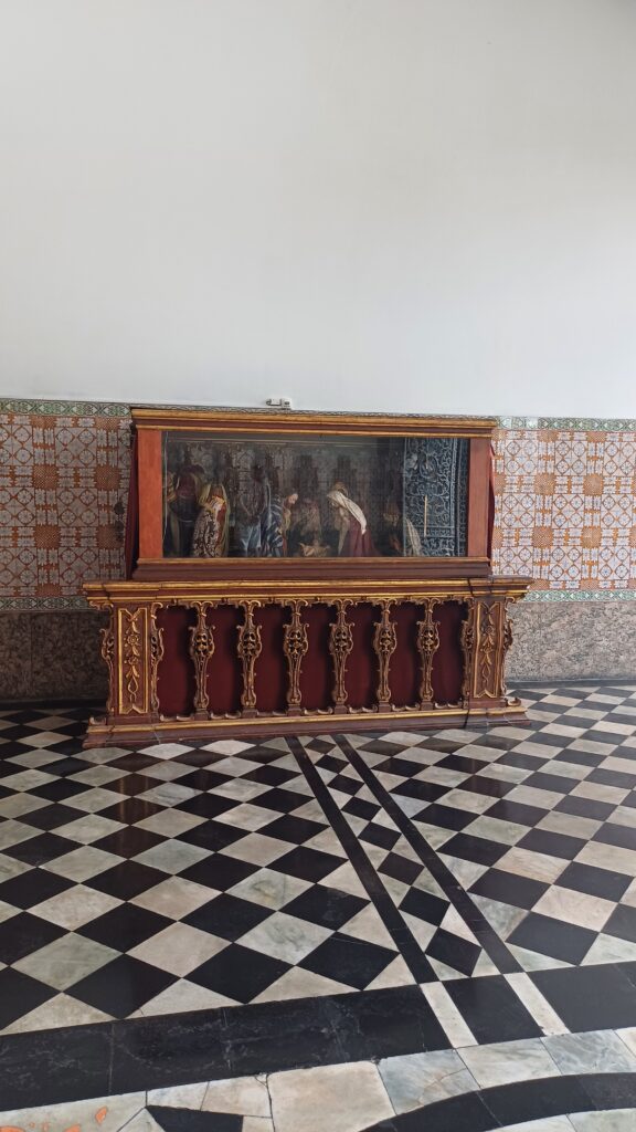 Interior do Mosteiro de São Bento RJ hall