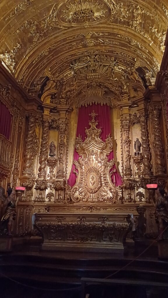 Interior da Igreja Mosteiro de São Bento RJ