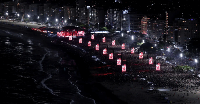 Show de Lady Gaga em Copacabana entra para o Guinness Book com recorde histórico