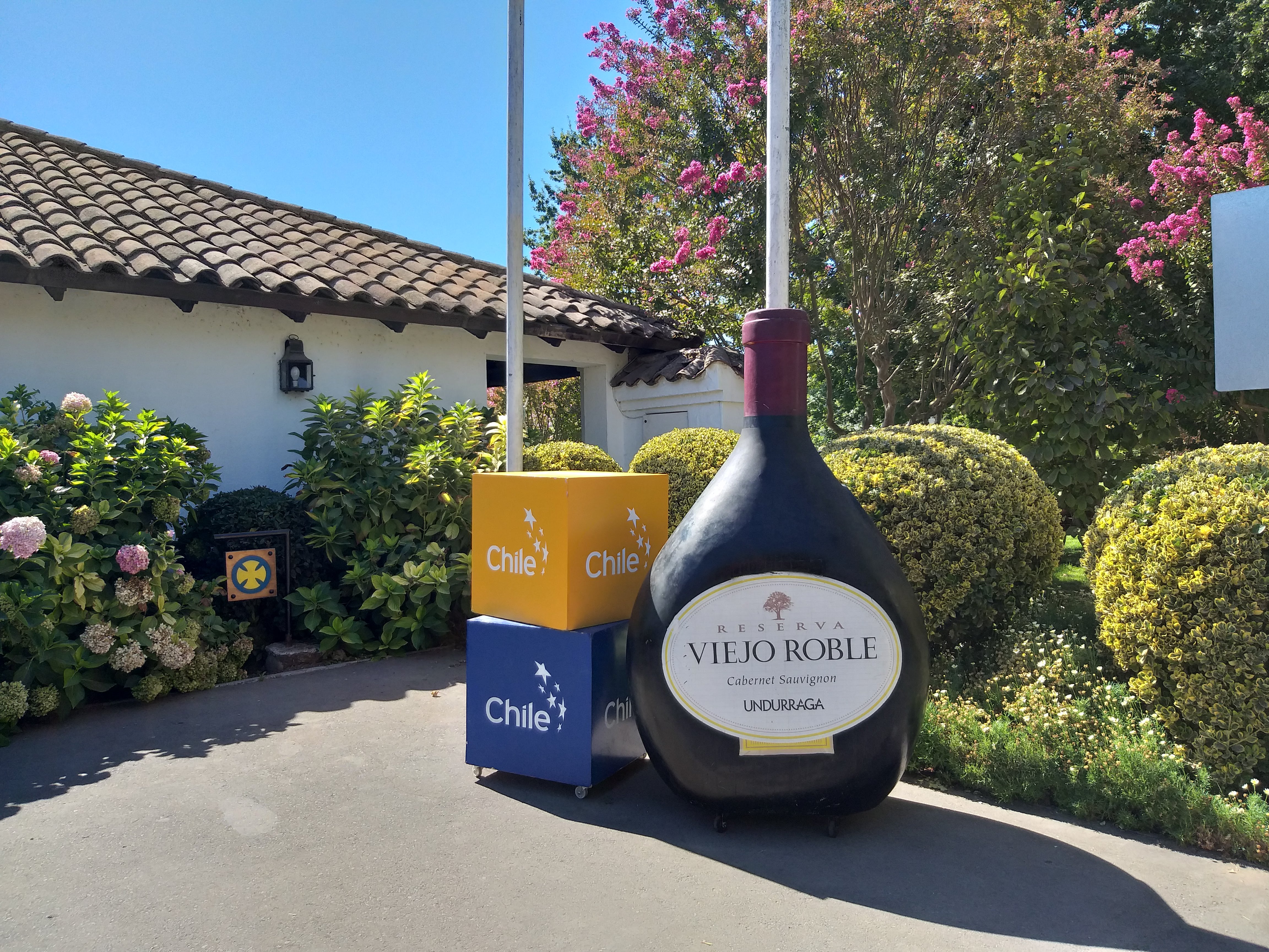 entrada vinicola undurraga
