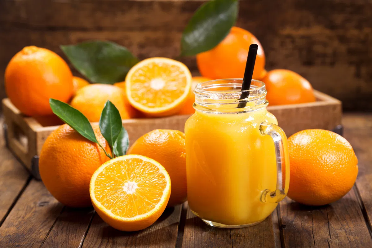 Suco de laranja: refrescância, sabor e saúde em um copo