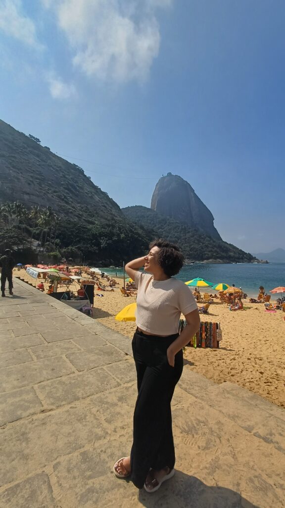 Vista do Pão de Açúcar no início da manhã