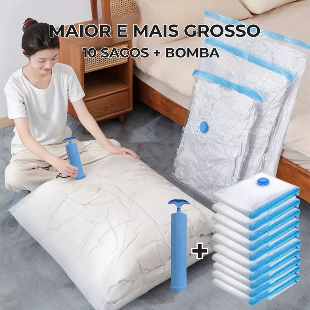 Por que usar organizadores de mala saco de compressão