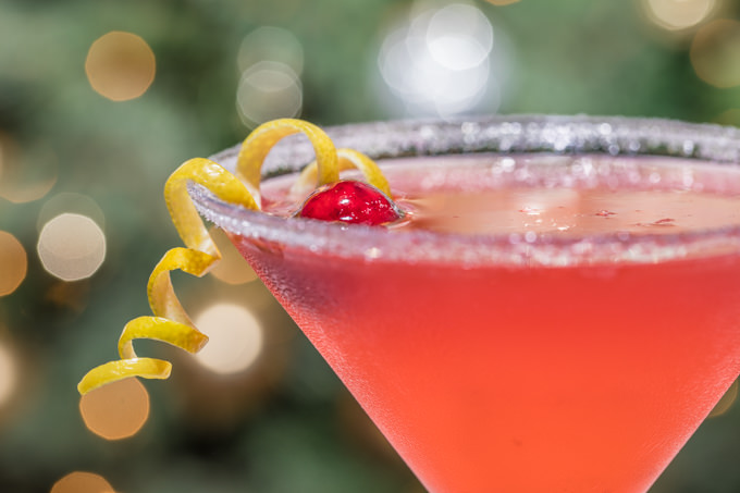 Cranberry Lemon Drop Cocktails