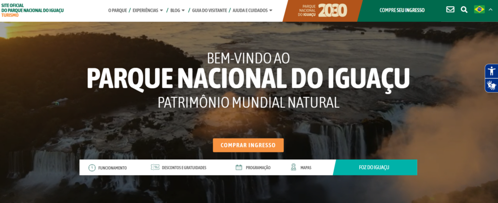 Como comprar ingressos para as cataratas do iguaçu pelo site oficial do parque nacional do iguassu