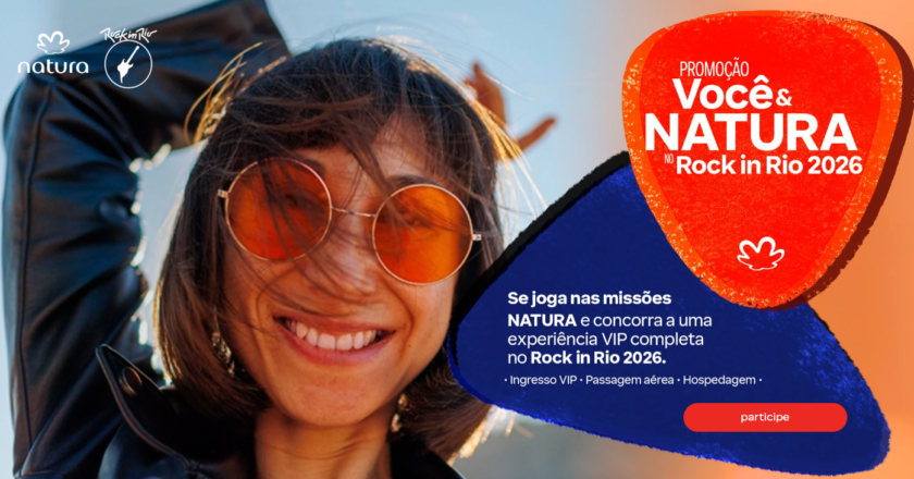 Promoção da Natura pode te levar ao Rock in Rio de área VIP